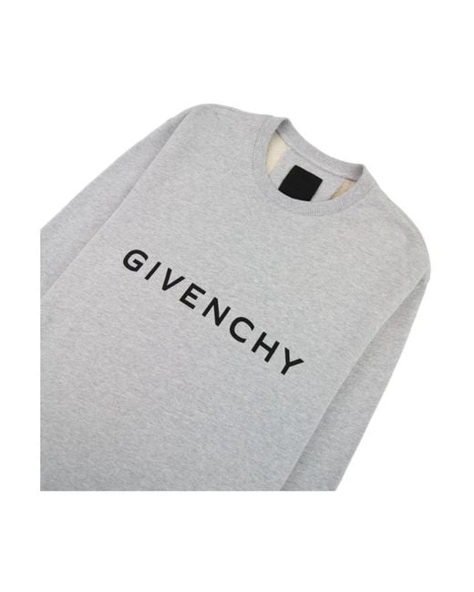 Givenchy Gray Sweatshirts for men