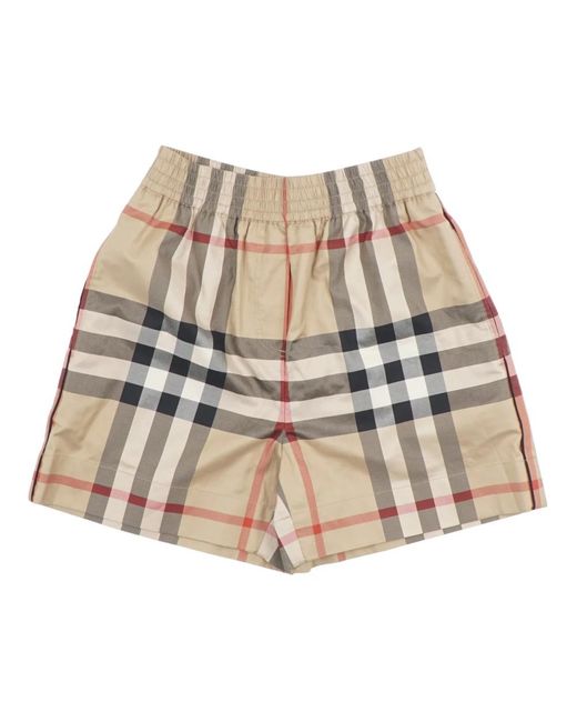 Burberry Natural Short Shorts
