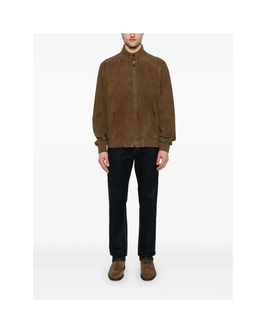 Baracuta Jassen ,Bruin ,Katoen G9 Suede Jacket in het Brown voor heren