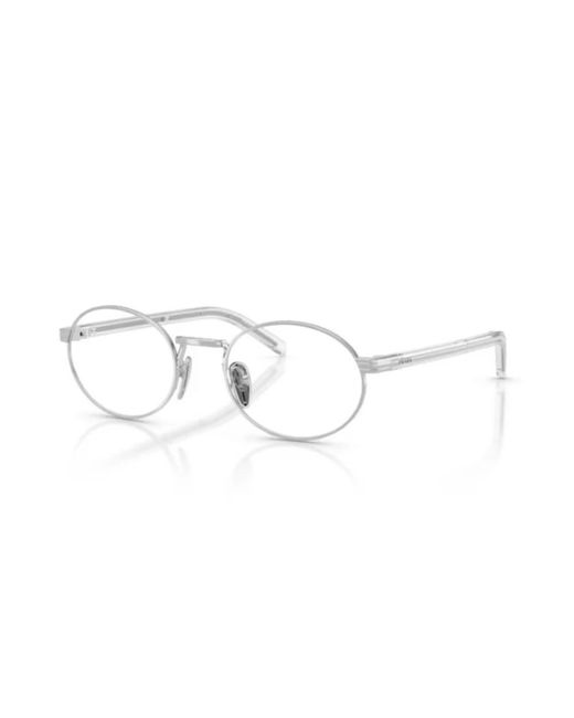 Prada Pr B55V Optical Frame in het Metallic