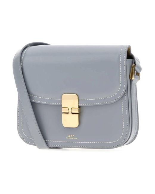 A.P.C. Gray Cross Body Bags