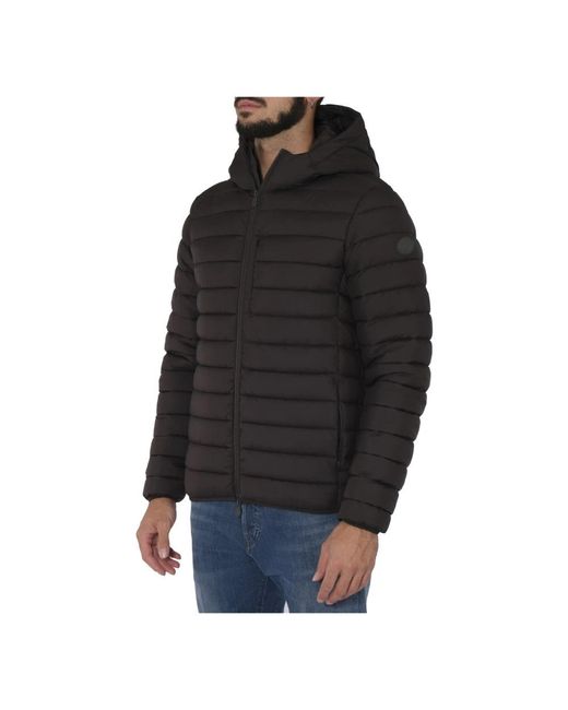 Save The Duck Black Down Jackets for men