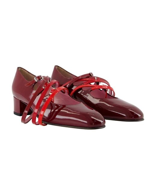 Pumps di CAREL PARIS in Red