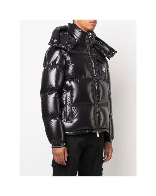 Moncler Black Down Jackets for men