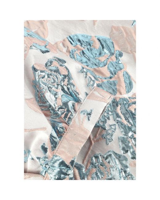 SELECTED Kleedjes ,Veelkleurig ,Roze Wrap Jurk Voor Zonnige Dagen in het Gray