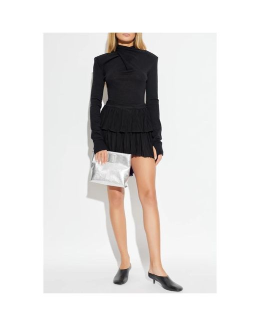Blumarine Black Short Skirts