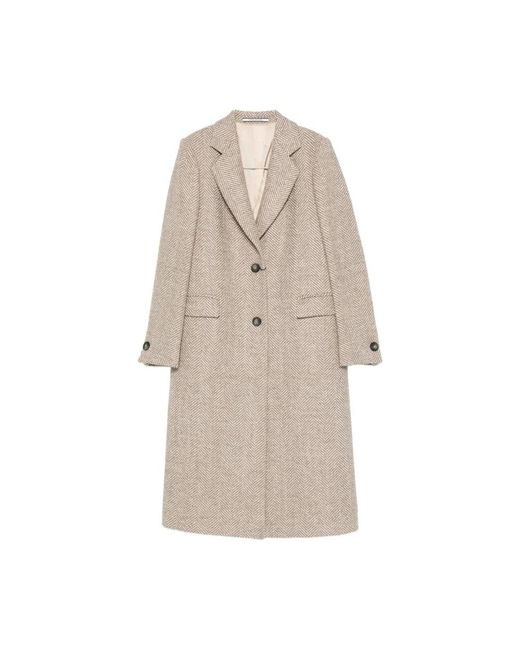 Tagliatore Natural Single-Breasted Coats