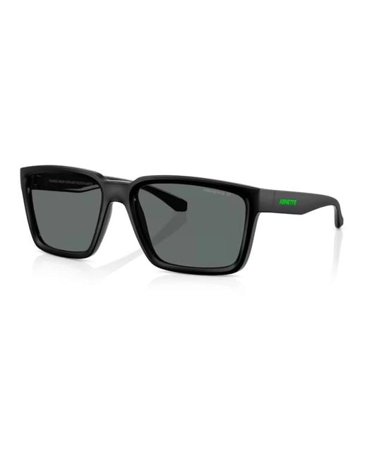 Arnette Matt schwarz/graue sonnenbrille,blaue matte sonnenbrille an 4346,verspiegelte graue sonnenbrille in Black für Herren