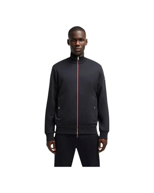 Moncler Black Zip-Throughs for men