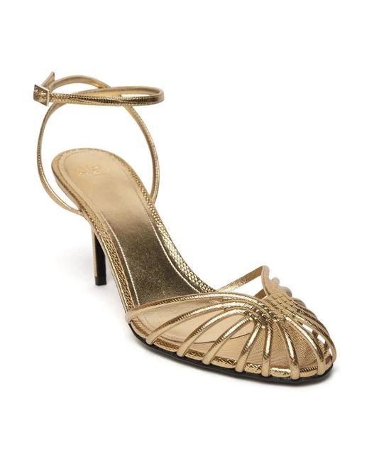 ALEVI Metallic High Heel Sandals