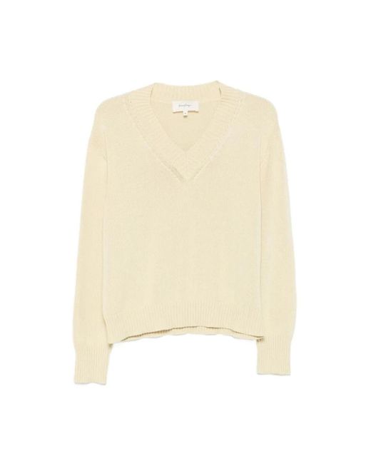 V-Neck Knitwear Second/Layer pour homme en coloris Natural