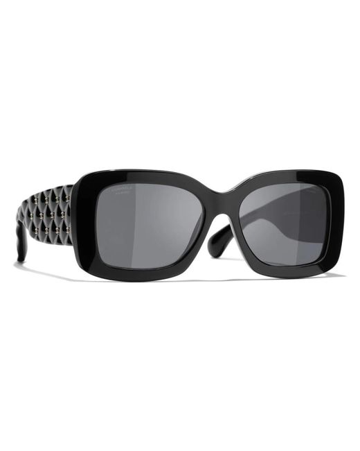 Sunglasses 5483 Chanel de color Black