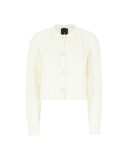 Brand Unique Truien & Vesten ,Wit ,Buw 23057 Cardigan in het White