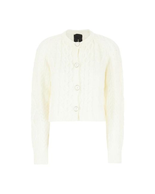 Brand Unique Truien & Vesten ,Wit ,Buw 23057 Cardigan in het White