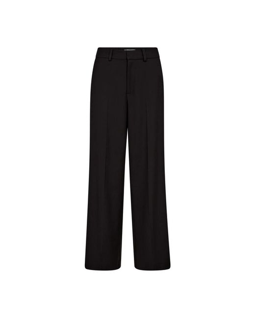 co'couture Mattycc Wave Seam Pant in het Black