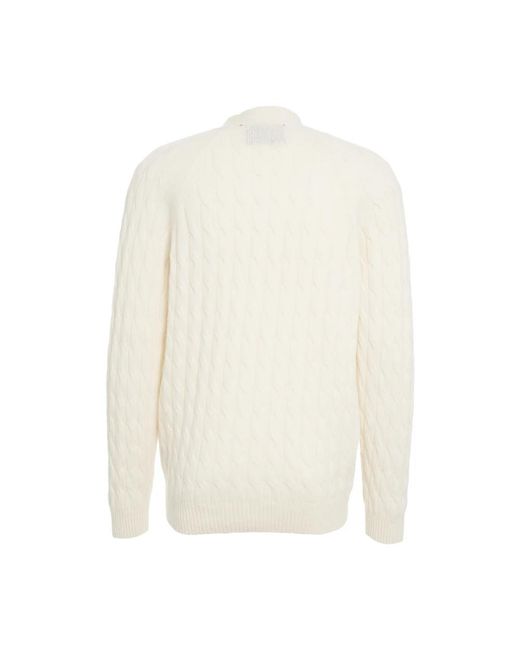 Cardigans Amaranto pour homme en coloris White