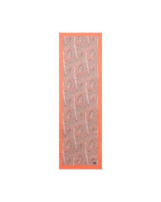 Etro Pink Winter Scarves