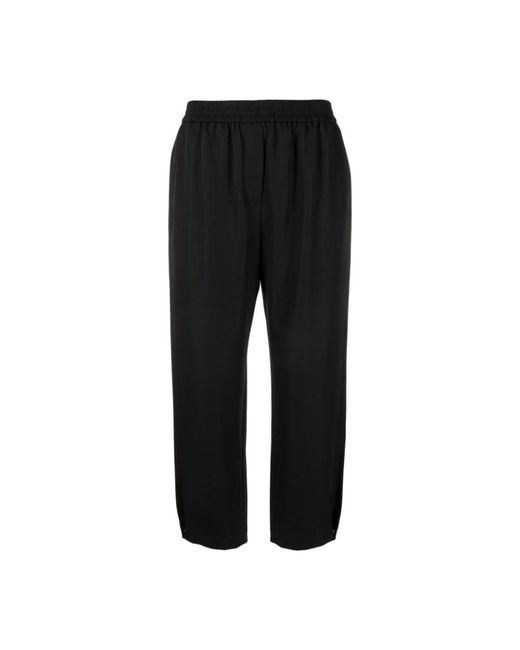 Giorgio Armani Black Cropped Trousers