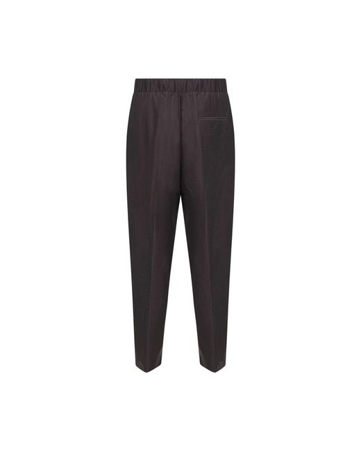 Costumein Gray Straight Trousers for men