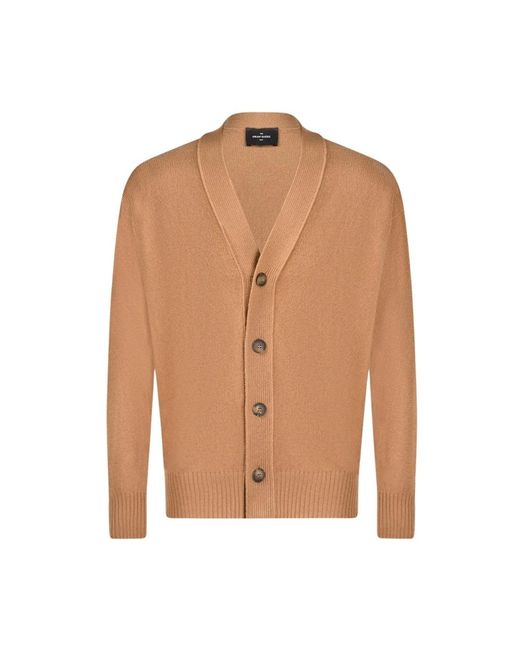 Gran Sasso Brown Cardigans for men