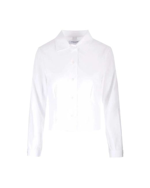 Thom Browne Overhemden ,Wit ,Tops in het White