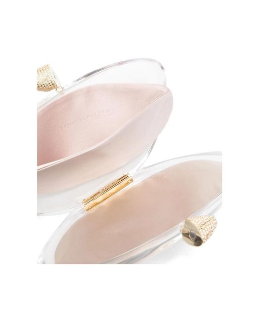 Clutches Benedetta Bruzziches de color Natural
