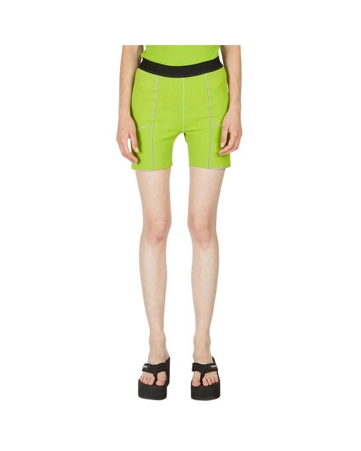 Coperni Green C+ Bike Shorts