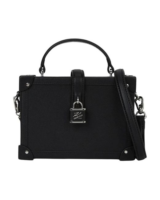 Karl Lagerfeld Black Handbags