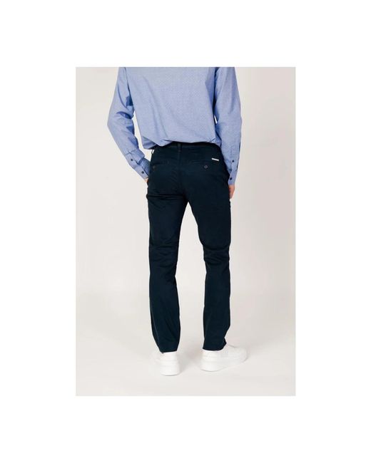 ARMANI EXCHANGE Blue Chinos for men