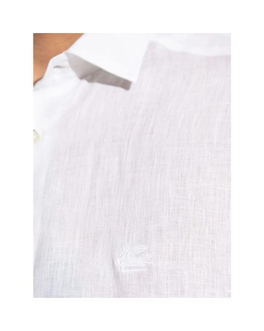 Etro White Formal Shirts for men