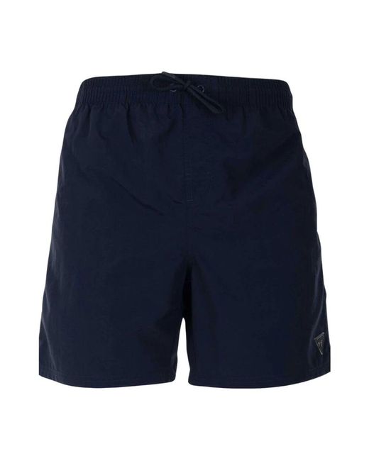 Guess Badehose basic in Blue für Herren