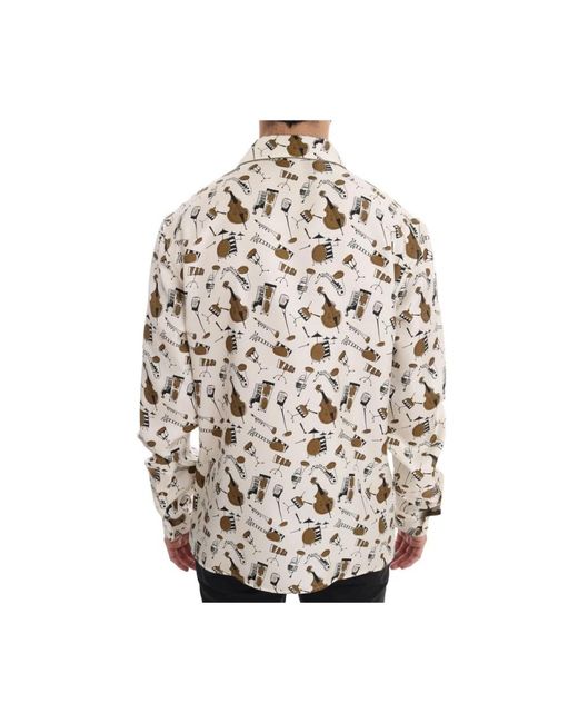 Dolce & Gabbana Multicolor Casual Shirts for men
