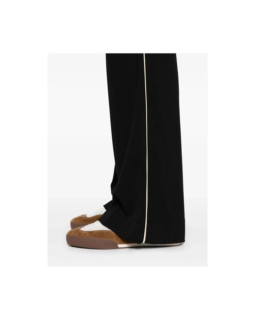 Ba&sh Black Wide Trousers
