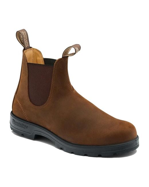 Blundstone Brown Chelsea Boots for men