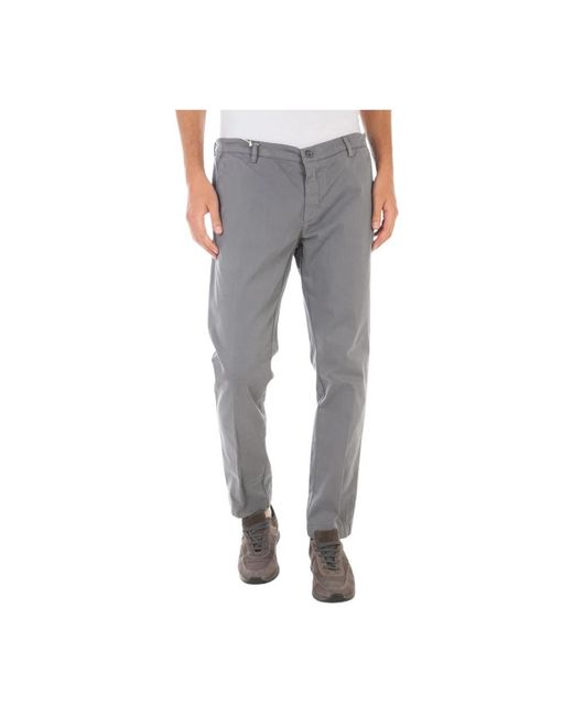 Daniele Alessandrini Gray Chinos for men
