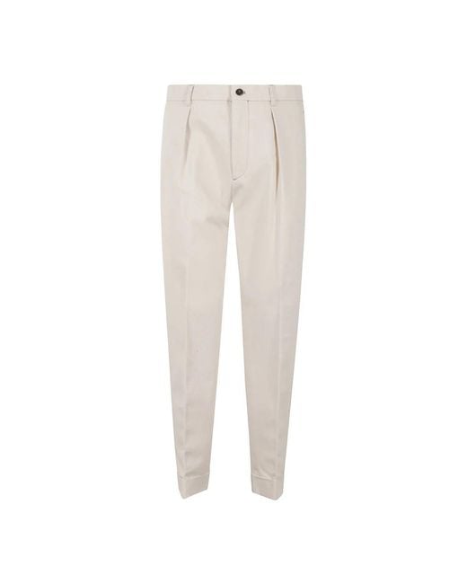 Berwich Natural Suit Trousers for men