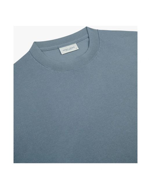 Profuomo Luxury Basic Rundhals in Blue für Herren