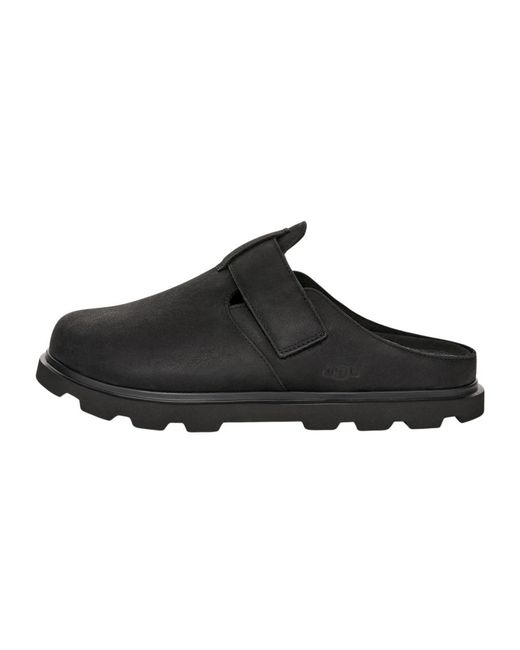 Ugg Schoenen ,Zwart ,Solano Clog Schoenen in het Black voor heren