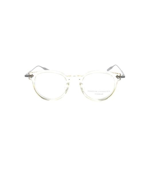 Barton Perreira White Glasses for men