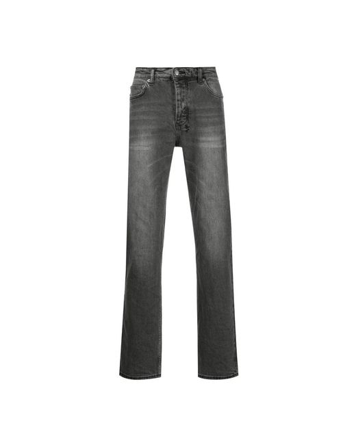 Ksubi Gray Slim-Fit Jeans for men