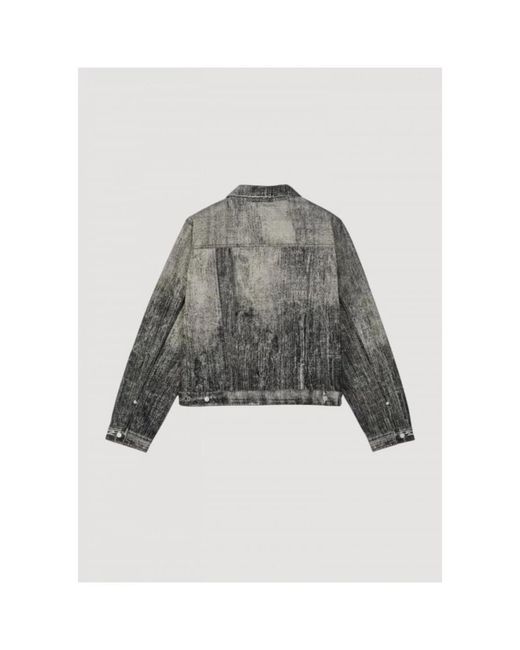 Camper Gray Denim Jackets for men