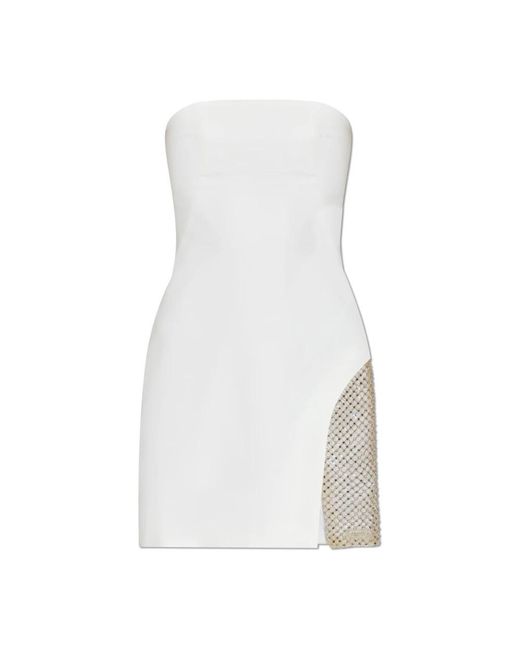 The Attico White Short Dresses