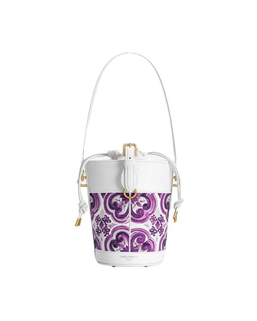 Bucket Bags di Dolce & Gabbana in Purple