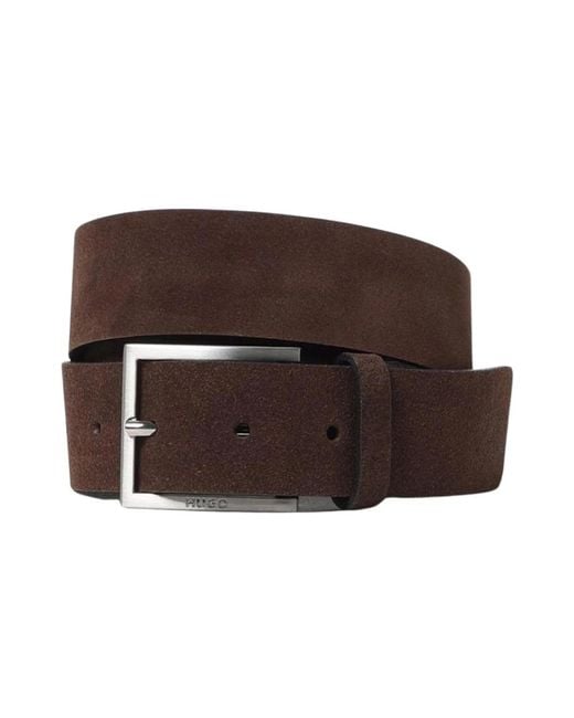 HUGO Brown Belts for men