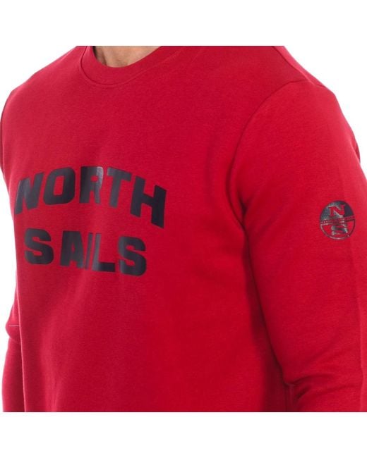 Sweatshirts North Sails de hombre de color Red