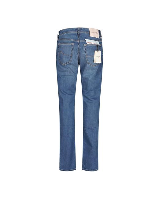 Jacob Cohen Blue Slim-Fit Jeans for men