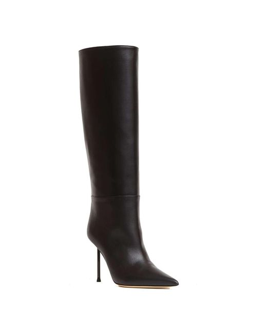 Ninalilou Black Heeled Boots