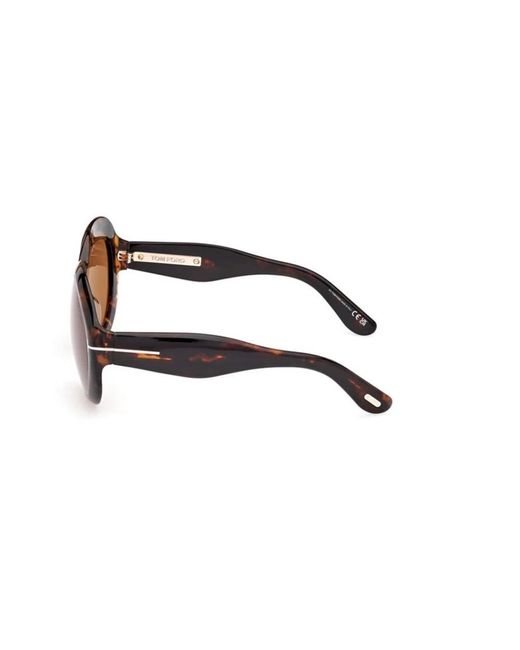Tom Ford Brown Sunglasses