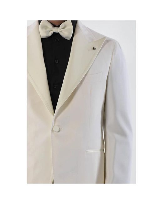 Tagliatore Single breasted suits in White für Herren