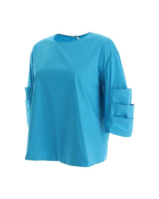 Liviana Conti Blue Blouses